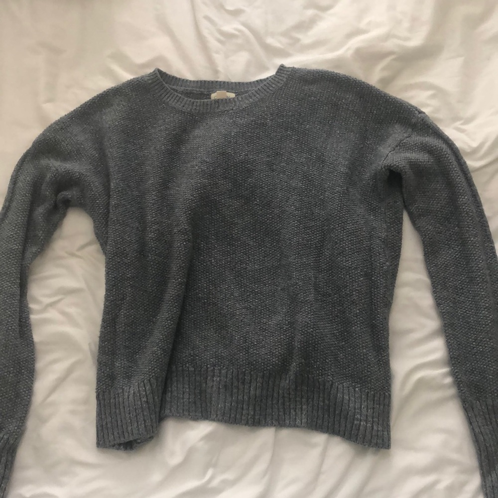 Slightly cropped sweater